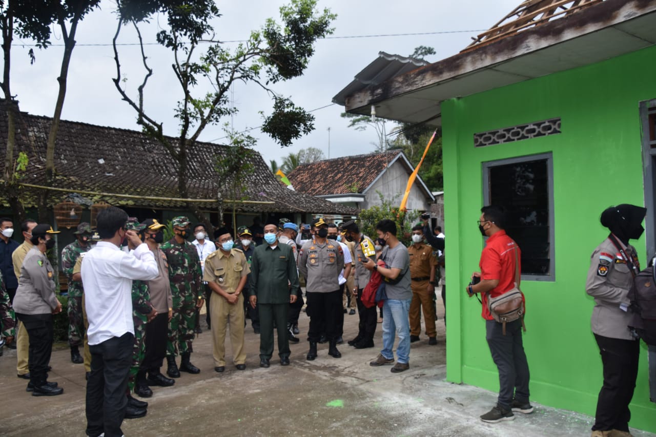 Kunjungan Ke Salatiga, Pangdam IV/Dip Mayjen TNI Rudianto Cek TMMD Reg Ke-110 Kodim 0714/Salatiga